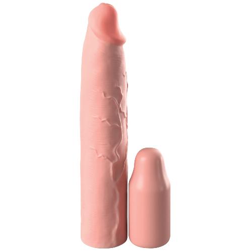 Gaines et Prolongateurs Extension de penis en silicone de 3p chair