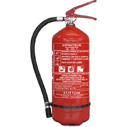 Extincteur 6kg + mano norme NF EN1866 - archives