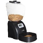 Distributeur D'aliment EYENIMAL Distributeur automatique 5 kg de croquettes 45x20x47 cm - Noir - Pour chat et petit chien