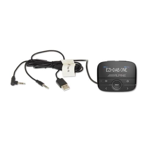 Kit Mains Libres - Kit Voiture Bluetooth Telephone EZi-DAB-ONE Module reception radio numerique DAB DAB+ AUX IN via auxiliaire