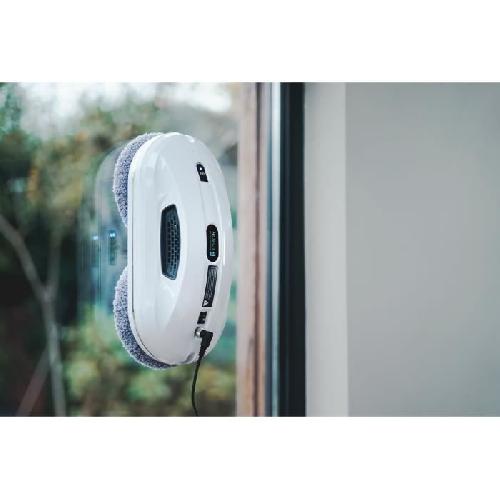 Lave-vitre Electrique EZICLEAN Hobot 368 Robot lave-vitres - Connecté - Technologie de navigation Navig+ - Fonction séchage - Silencieux 58 dB
