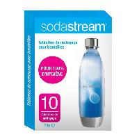 Fabrication Maison Accessoire machine a soda Sodastream Pastilles - TABLETTES DE NETTOYAGE X10