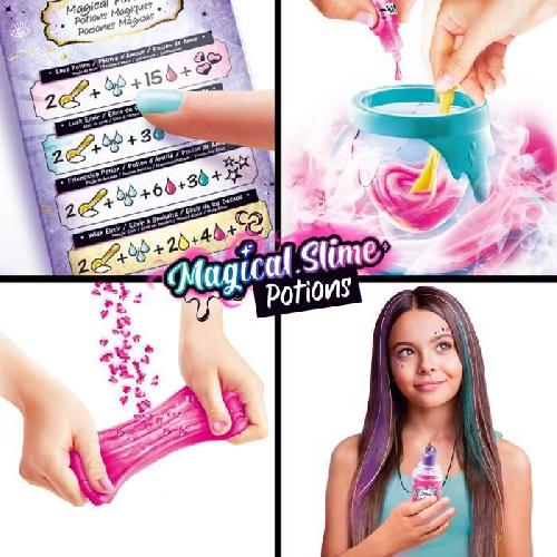 Jeu De Sable A Modeler Fabrique a potions magiques - So Slime - Slime color change - Avec éclairage et fumée