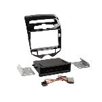 Facade 2DIN compatible avec Hyundai ix20 10-15 Vide poche Induction Qi Noir brillant Clim auto Facade 2DIN compatible avec Hyundai ix20 10-15 Vide poche Induction Qi Noir brillant Clim auto