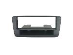 Supports Autoradio de Roger Facade autoradio 1DIN compatible avec Audi A1 10-18 - Noir - avec vide poche