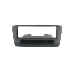 Facade autoradio 1DIN compatible avec Audi A1 10-18 - Noir - avec vide poche Facade autoradio 1DIN compatible avec Audi A1 10-18 - Noir - avec vide poche