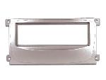 Supports Autoradio de Roger Facade autoradio 1DIN compatible avec Ford C-Max Focus Galaxy Mondeo S-Max - 06-15 - Argent