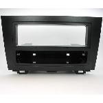 Facade autoradio 1DIN compatible avec Honda CRV ap07 - Noir - avec vide poche