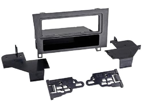 Supports Autoradio de Roger Facade autoradio 1DIN compatible avec Lexus GS300 93-97 Noir Avec vide poche