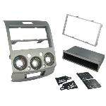 Facade autoradio 1DIN compatible avec MAZDA BT50 07-11 - avec vide poche