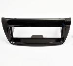 Supports Autoradio de Roger Facade autoradio 1DIN compatible avec Opel Combo ap12 - Noir laque