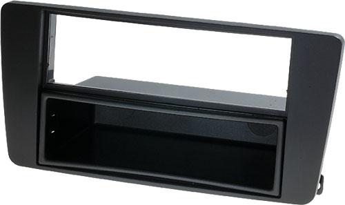 Facade autoradio Skoda Facade autoradio 1Din compatible avec Skoda Octavia 2 04-13 avec vide-poche Noir FA162A