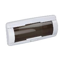 Facade autoradio 1DIN pour bateau - Blanc - 25x11x6.5 cm