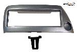 Supports Autoradio de Roger Facade autoradio 2190A compatible avec Ford Ka 97-08 - Argent