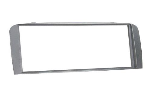 Supports Autoradio de Roger Facade Autoradio 2Din compatible avec Alfa Romeo 147 et GT ap05 - Argent clair - RAF4105SD