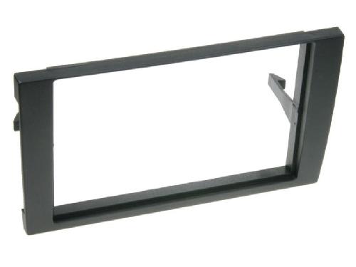 Supports Autoradio de Roger Facade autoradio 2DIN compatible avec Audi A4 B6 B7 00-09 Noir