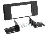 Supports Autoradio de Roger Facade autoradio 2DIN compatible avec BMW X5 E53 00-06 Noir