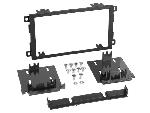 Supports Autoradio de Roger Facade autoradio 2DIN compatible avec Cadillac Chevrolet Hummer ap99 Noir