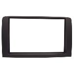 Facade autoradio 2DIN compatible avec Fiat Idea ap05 - Gris Anthracite