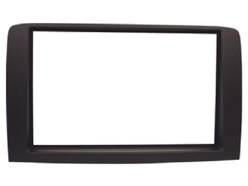 Supports Autoradio de Roger Facade autoradio 2DIN compatible avec Fiat Idea ap05 - Gris Anthracite