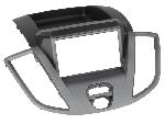 Supports Autoradio de Roger Facade autoradio 2DIN compatible avec Ford Transit 2016-2019 gris