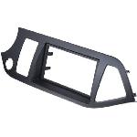 Facade autoradio 2DIN compatible avec KIA PICANTO 11-17 avec Systeme START AND GO