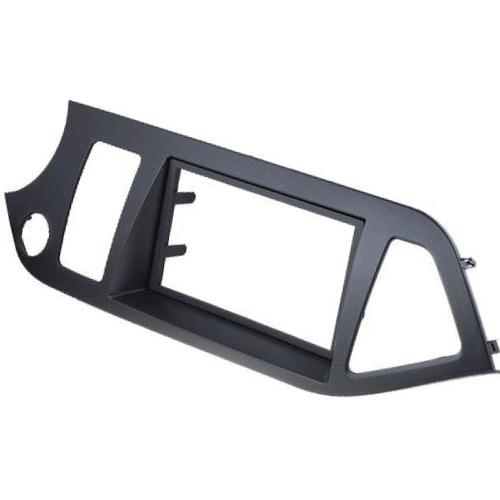 Supports Autoradio de Roger Facade autoradio 2DIN compatible avec KIA PICANTO 11-17 avec Systeme START AND GO