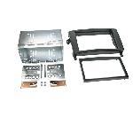 Facade autoradio 2DIN compatible avec Mercedes A B Vito Viano ap04 Noir