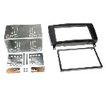 Facade autoradio 2DIN compatible avec Mercedes CLK 04-10 Noir
