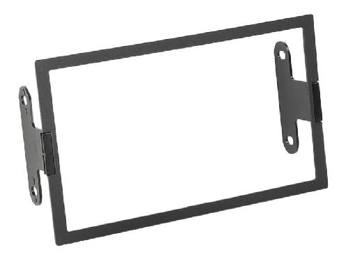 Supports Autoradio de Roger Facade autoradio 2DIN compatible avec Nissan Infinity i30 Mercury ap93 Noir brillant