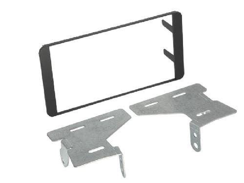 Supports Autoradio de Roger Facade autoradio 2DIN compatible avec Scion Subaru BRZ Toyota GT86 ap 12 Noir