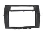 Supports Autoradio de Roger Facade autoradio 2DIN compatible avec Toyota Corolla et Verso 2 05-09 - Noir