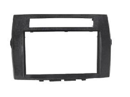 Supports Autoradio de Roger Facade autoradio 2DIN compatible avec Toyota Corolla et Verso 2 05-09 - Noir