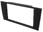 Facade autoradio Audi Facade autoradio 2DIN KA126B compatible avec Audi A4 B5 99-05 Noir