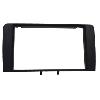 Facade autoradio Audi Support Autoradio compatible avec Audi A3 8P 03-12 - noir