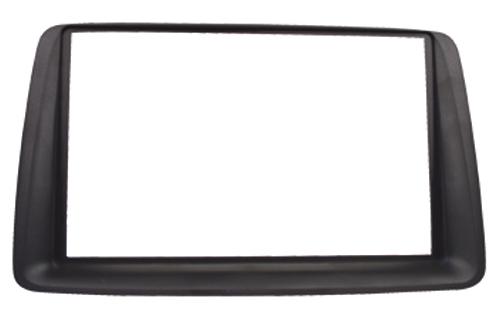 Supports Autoradio de Roger Facade autoradio Caliber RAF1502GD compatible avec FIAT Panda - Gris