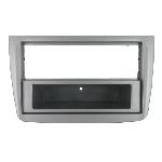 Supports Autoradio de Roger Facade autoradio Caliber RAF4017 compatible avec Alfa-Romeo Mito 08-13 argent