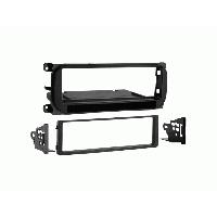 Facade autoradio Chrysler Support autoradio 1Din avec vide-poches pour Chrysler Dodge Jeep Plymouth