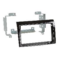 Facade autoradio Citroen Kit Facade Autoradio KA435B compatible avec Jumper Ducato Boxer 06-21 sans autoradio origine - noir brillant