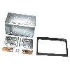 Facade autoradio Citroen Kit Facade autoradio KA438A 2Din compatible avec Citroen Peugeot Toyota 07-15 - voir liste