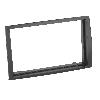 Facade autoradio Citroen Support autoradio 2Din Citroen Fiat Opel Peugeot noir