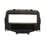 Facade autoradio compatible avec Citroen C1 2014 Peugeot 108 2014 Toyota Aygo 2014 noir
