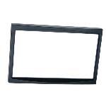 Supports Autoradio de Roger Facade autoradio compatible avec Citroen C2 C3 Fiat Scudo Peugeot 207 307 01-12 Noir - 2DIN
