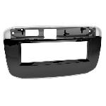 Facade Autoradio compatible avec Fiat Punto Evo et Punto 11-18 - Noir brillant