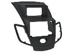 Supports Autoradio de Roger Facade autoradio compatible avec Ford Fiesta 6 - Noir - avec afficheur