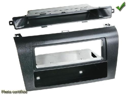 Facade autoradio Mazda Facade autoradio compatible avec Mazda 3 03-09 avec clim automatique noir