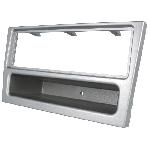 Facade autoradio compatible avec Opel Signum Vectra C avec vide poche - chrome Facade autoradio compatible avec Opel Signum Vectra C avec vide poche - chrome
