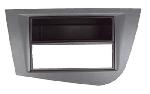 Supports Autoradio de Roger Facade autoradio compatible avec Seat Leon 05- 12 Anthracite - RAF4003SD