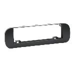 Facade Autoradio compatible FAPA12 avec Fiat Panda 12-20 - Noir mat