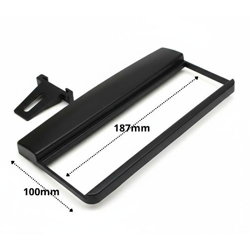 Facade autoradio Ford Facade autoradio FA072 compatible avec Ford Escort Orion Scorpio Transit Mazda 121 - Noir